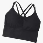 Hamthuit Women Solid Color Tank Top With Enlarged Shaped Sz L Black Size L Photo 0