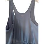 CALIA by Carrie Underwood Gray Pearl Sleeveless Cargo Pocket Jumpsuit S Blue Photo 5