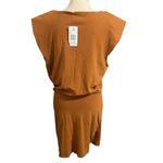 l*space L  | NEW Women's Rust 100% Cotton Jersey Knit Jesse Twist Mini Dress Sz M Photo 3