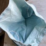 Athleta Tote Bag Large Gym Travel Blue Ombre Cotton Photo 6