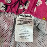 Patagonia Womens Barely Baggies Shorts Size XL Pink Alligator Print Photo 4