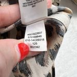 Chico's  0 US S 4 No Iron Button Down Up Shirt Effortless Love Leopard Woman's Photo 13