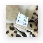 Roberto Cavalli Class  𒀭Luxe Crystal Enameled Metal Belt Top 𒀭Leopard Print 𒀭4 Photo 13