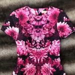 Michael Kors Pink Patterned T-shirt Dress  Photo 2