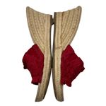 NEW American Womens 8.5 Eagle Red Sandals Platform Slide Sandals Resort Wear Photo 5