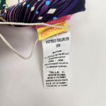 Agua Bendita  Penelope Bikini Bottom in Eter Design Pink Size XL NWT Photo 5