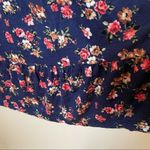 Wanderlux Dress Floral Print Sleeveless Casual Navy Blue Blue Size M Photo 6