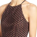 ASTR  Black Geometric Lace Chemise Photo 2