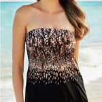 MiracleSuit New.  black tankini top. Size 8 Retails $148 Photo 0