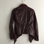 Anthropologie BLANKNYC Denim Private Practice Faux Leather Moto Jacket‎ Size XS Photo 6