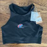 NWT On Running Race Crop Bra Top Black with Penn Relays Logo Size Medium Photo 0