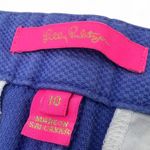 Lilly Pulitzer | 10 | Women's Periwinkle Blue Calhan Knit Twill 5" Inseam Shorts Photo 2
