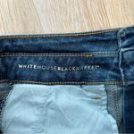 White House | Black Market Express Blue Jean Denim High Waisted 2 Button Shorts size 4 Photo 1