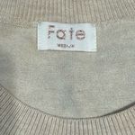 Fate: Just For You Oatmeal Brown
Sweater White Size M Photo 4