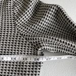 Ann Taylor Cardigan Sweater Black White Houndstooth Hidden Button Up Womens SP Photo 8