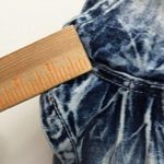 Almost Famous Crave Fame High Waist Faded Denim Jean Short Blue Womens Size 1/25 Photo 6