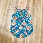 Renee C .  floral Blouse tank size small.  Photo 2