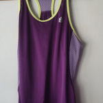 Adidas Purple Racerback Tank Top Photo 0