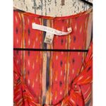 Jenny Han Silk romper, size Small, sleeveless with ruffle Orange Photo 1