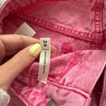 PacSun  Pink Jean Shorts High-Rise Photo 4