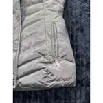 Eddie Bauer Women's Quilted Sherpa Lined Down Filled Vest Gray Size M Photo 4
