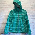 Mountain Hardwear rain jacket shell green full zip READ water resistant small Photo 0