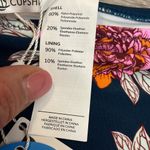 Cupshe NWT Blue, Pink, Orange, Red & White Floral Print String Bikini Bottoms S Photo 5