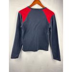 Polo Jeans Co. Ralph Lauren Womens Long Sleeve Shirt M Red Size M Photo 3
