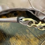 Salvatore Ferragamo Ferragamo Vara Leather Shoulder Hobo Bag Beige W/ Certificate of Authenticity Photo 14