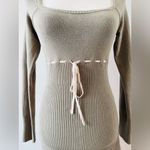 Urban Outfitters BDG  Long Sleeve Edison Mini Dress Olive Green Size M NWT Photo 6