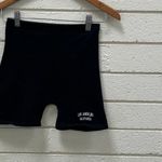 Brandy Melville  Los Angeles California Black Biker Shorts one size Photo 4
