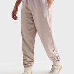 Adidas Originals adicolor fleece joggers in light pink Photo 0