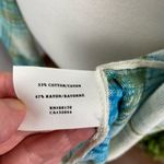 Anthropologie  Sparrow Revolution Blue Plaid Sharkbite Open Cardigan Small Photo 6