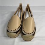 Chico's  Tan Espadrille Flats with Jute Sole Photo 1