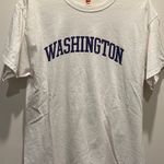 Hanes UW Washington Tshirt -large  Photo 0