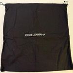 Dolce & Gabbana  Black Drawstring Dust Bag AS IS Photo 0