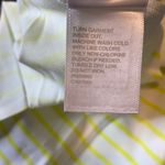 Zella  Yellow & White Women’s Performance Tank Top Photo 4