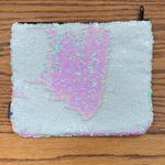 Style lab girl Iridescent Sequin Clutch. 9x7 inches. Like new White Photo 2