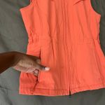 IZOD  Coral Orange Vest Size Medium Photo 1