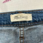 Madewell High-rise denim Blue Jean Shorts Raw Frayed Hem Size 32 Photo 2