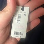 The Limited  Woman Size‎ Medium NWT Open Front Waterfall Blue cardigan Photo 2