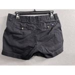 Gap Women's Relaxed Girlfriend Shorts Size 2 Black Pockets Cotton Stretch Photo 1