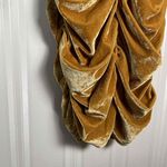 New‎ Mink Pink Women's Golden Bodycon Velvet Touch Ruched Dress Large Photo 2