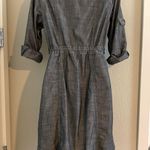 Columbia NWOT  Charcoal Gray Utility Dress. Sz S Photo 3