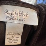 Peck & Peck ‎ Relaxed Velour Jacket Photo 5