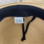 C.C. Here Comes the Sun Wide Brim Floppy Sun Straw Tan Vacation Hat Photo 4