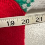 Festive Dinosaur Christmas Sweater Red Size M Photo 4