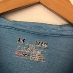 Under Armour  Blue Loose HeatGear Lightweight Hoodie Hooded Sweatshirt Pullover S Photo 4