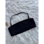 SKIMS Signature Swim Bandeau Bikini Top Onyx Size Medium Photo 2