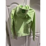 Rare Women’s LULULEMON Lime Green Scuba Hooded Full Zip Athletic Jacket Size 4 Photo 8